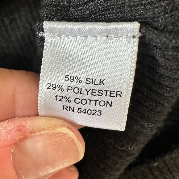 BANANA REPUBLIC Drape Neck Sweater Knit Tank Top Size Small - Picture 9 of 9